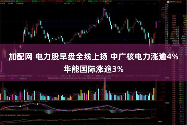 加配网 电力股早盘全线上扬 中广核电力涨逾4%华能国际涨逾3%